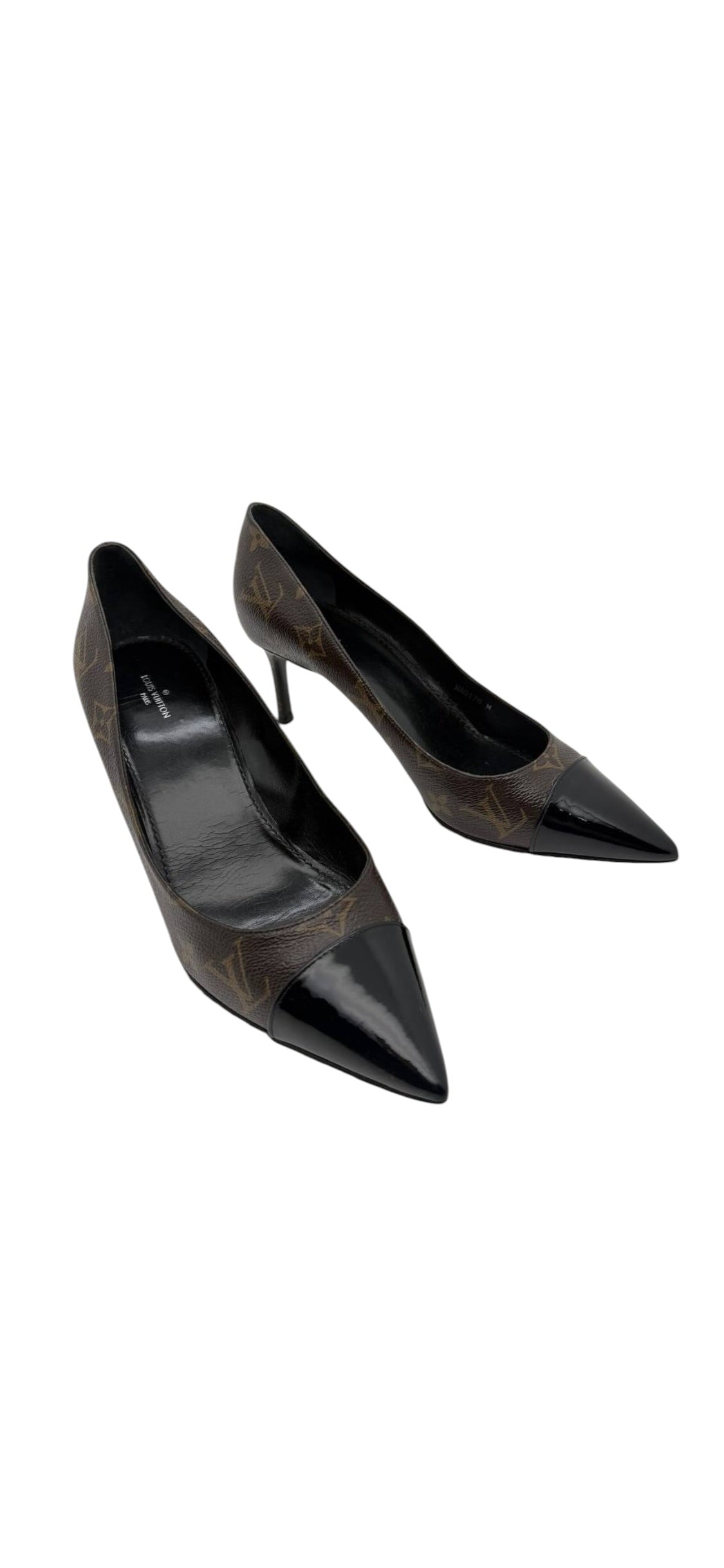 Louis Vuitton Monogram Heels Sz40 DLT8294