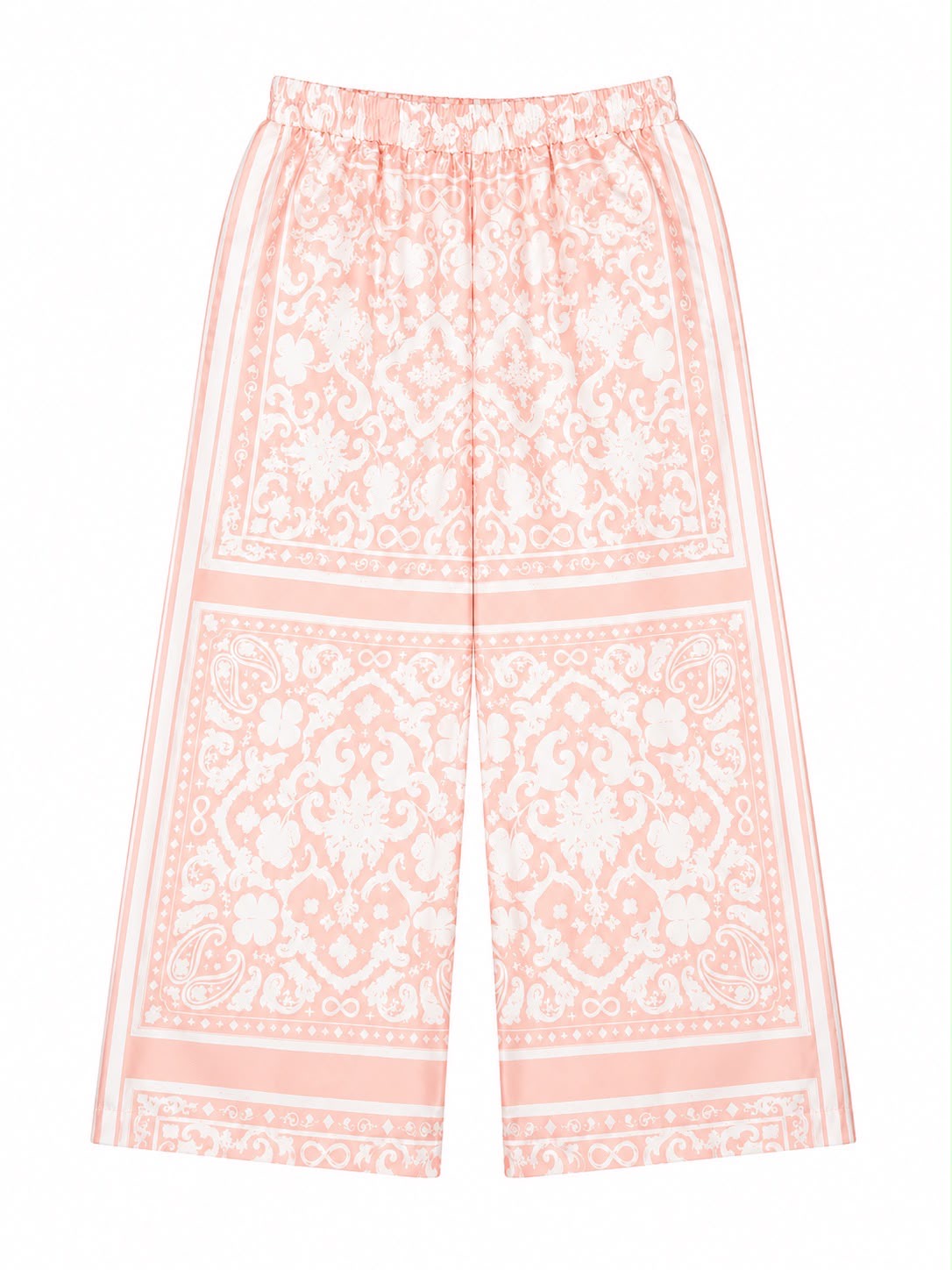 TROUSER PLACEMENT PRINT BANDANA MOSAIC PINK MCL12325