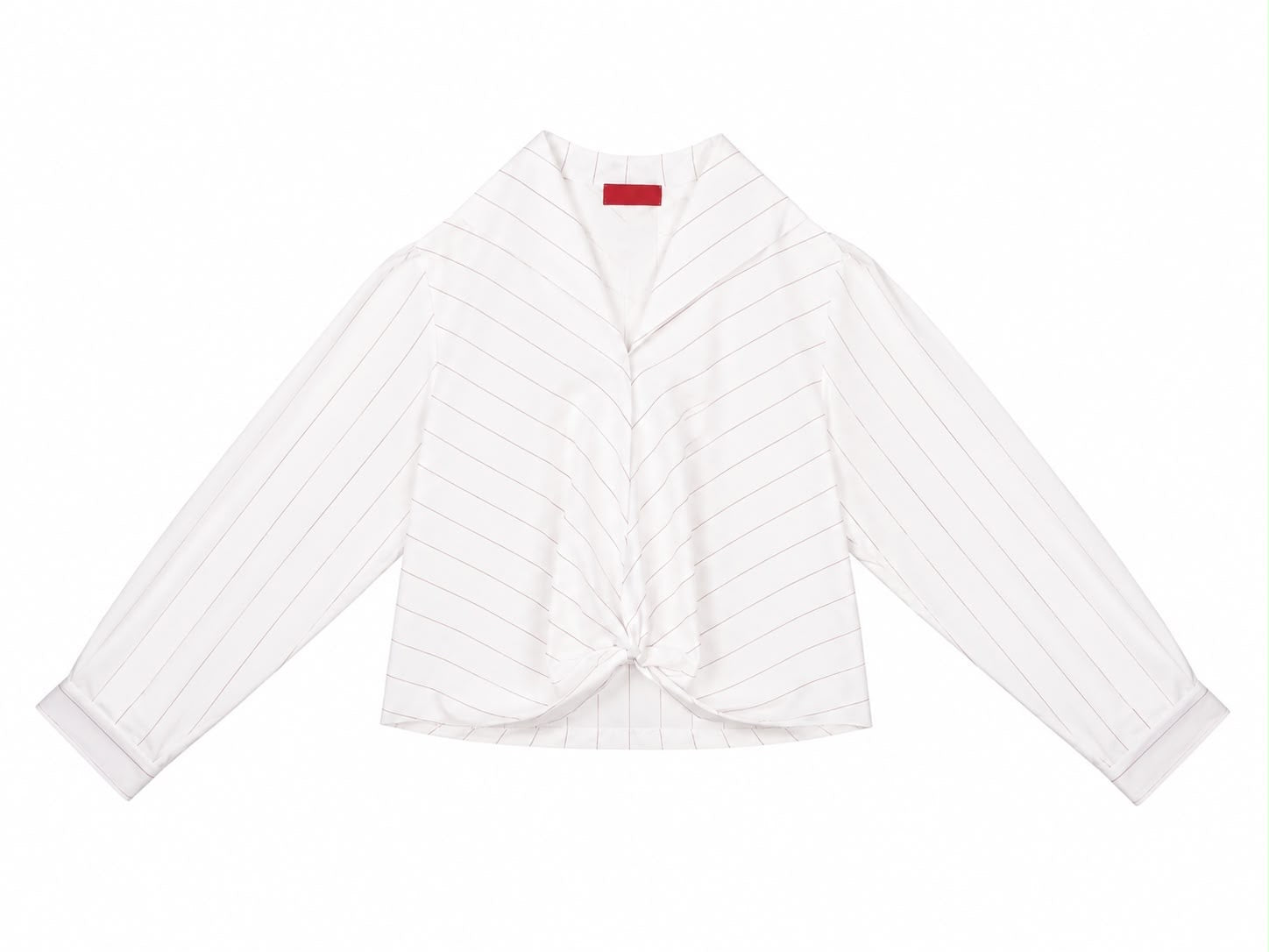 SHIRT OASIA PINSTRIPES BISCUIT MCL12814
