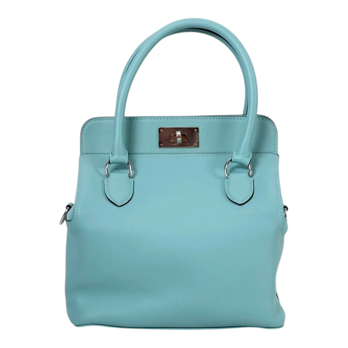 Hermes Tool Box in Tiffany Blue 20cm - Full Set
