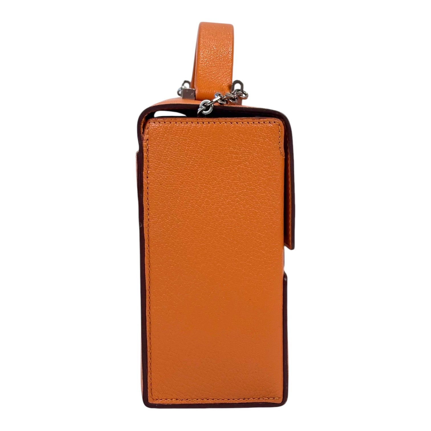 Hermes Cinhtic Box Bag Orange - C Stamp