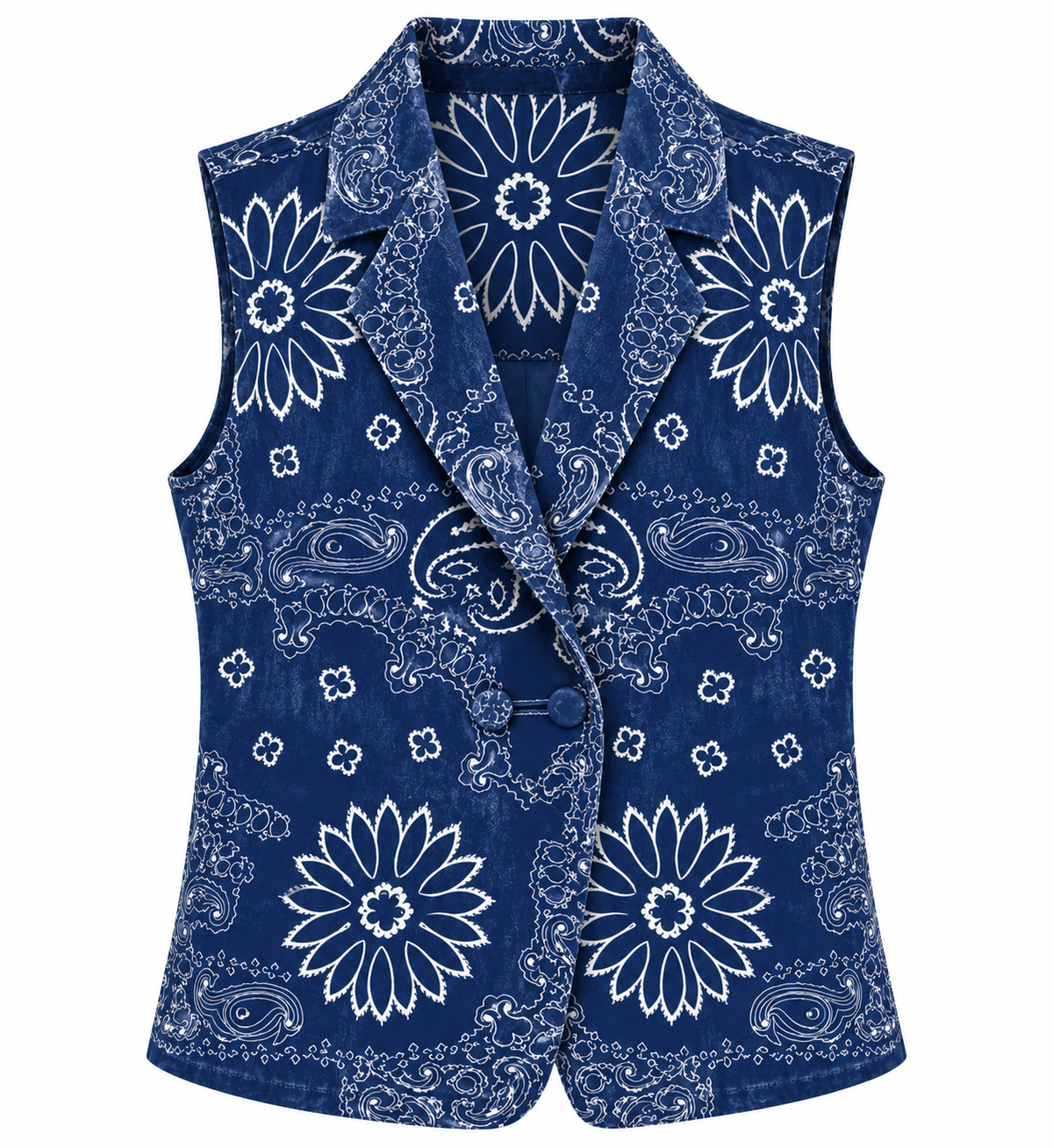 MARCELL JACKET VELVET BANDANA NAVY MCL13270