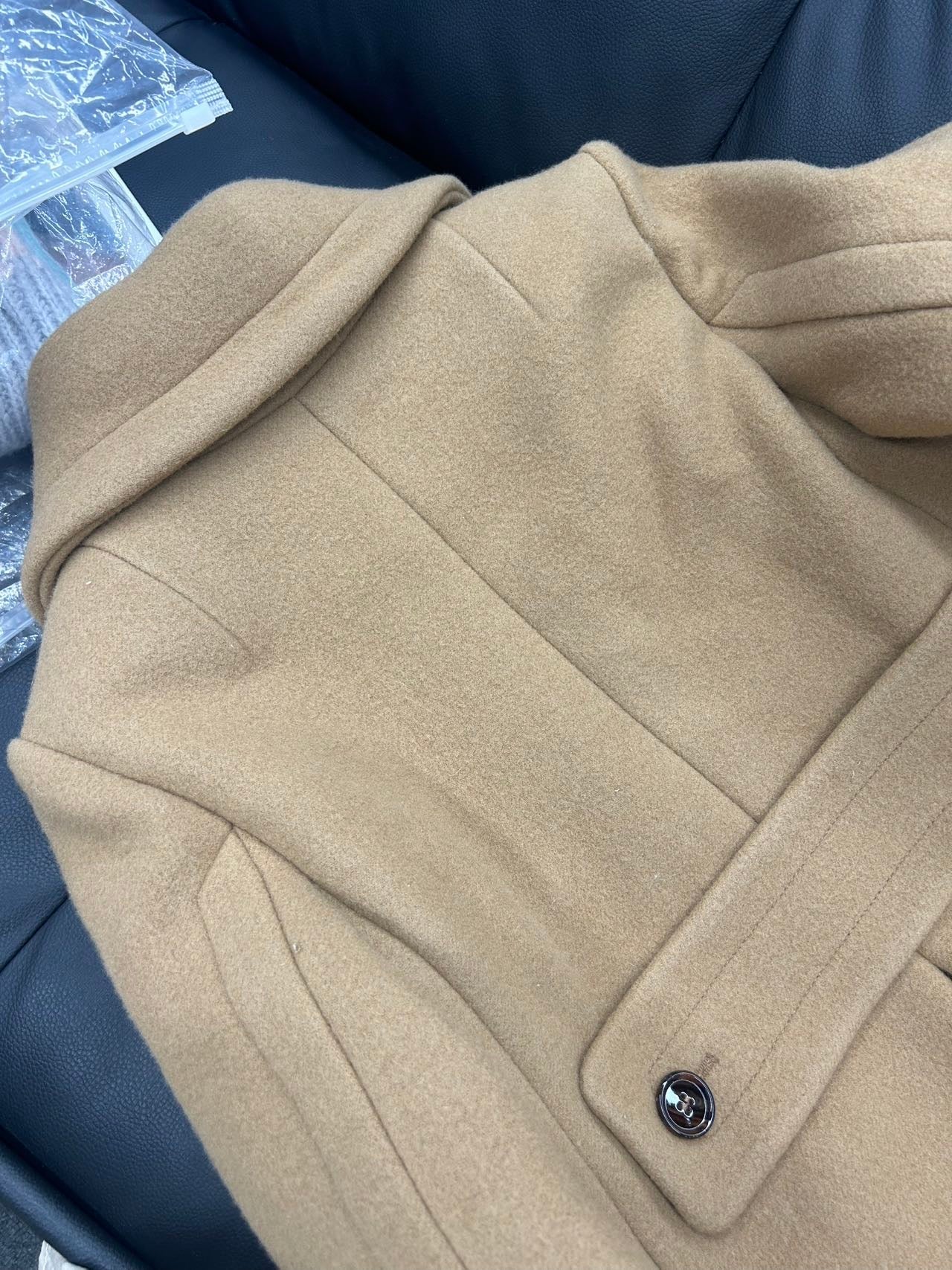 Chloe 蔻依 驼色 毛呢 大衣 面料 秋冬款 chloe Phoebe时期的作品
