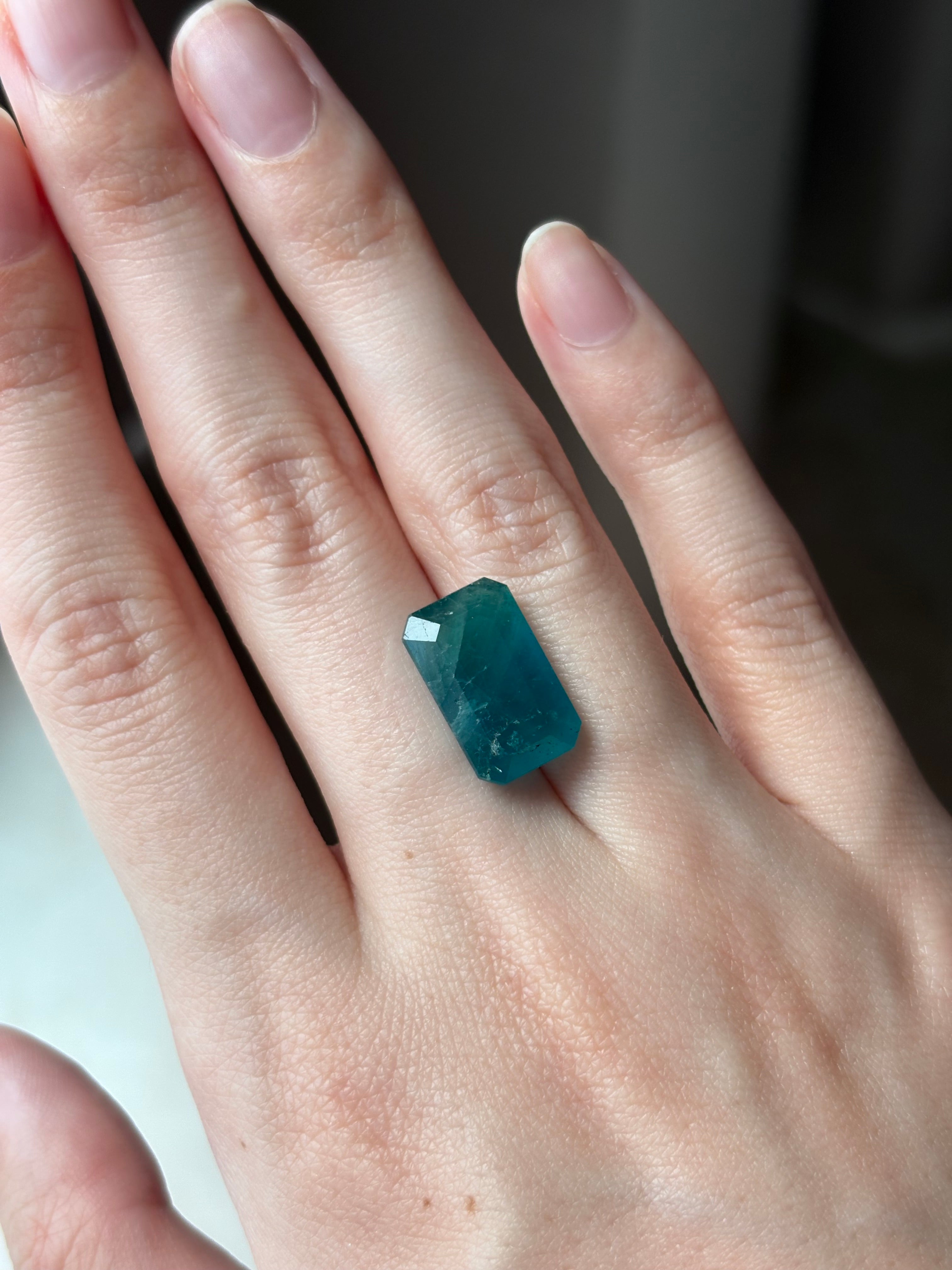 6.30ct Green Hauyne DXBCS4556