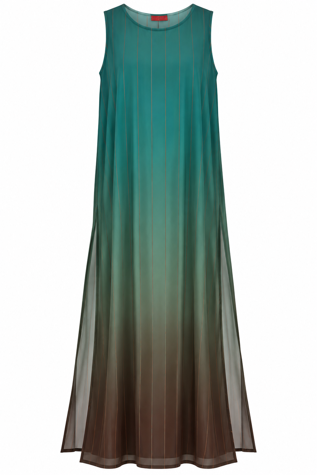 SHIRT ZADDY TURQUOISE GRADIENT PINSTRIPES MCL13355