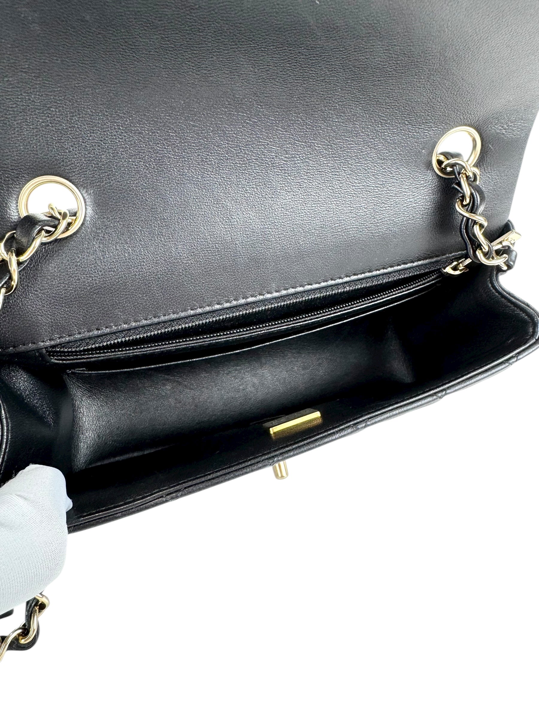 Chanel Classic Flap Mini With Charms - Full Set