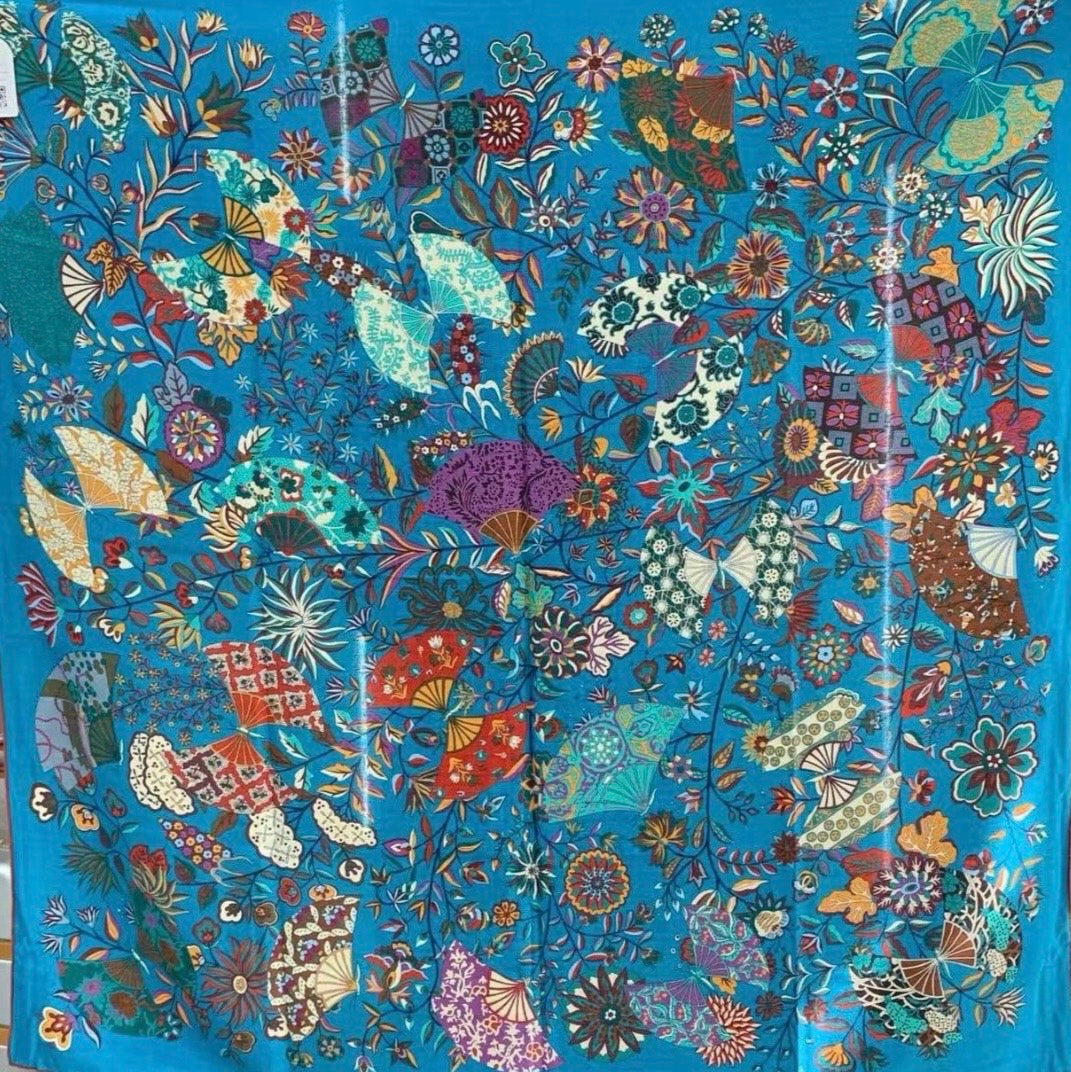 Hermes 140cm Cashmere/ Silk Large Scarf - in Box