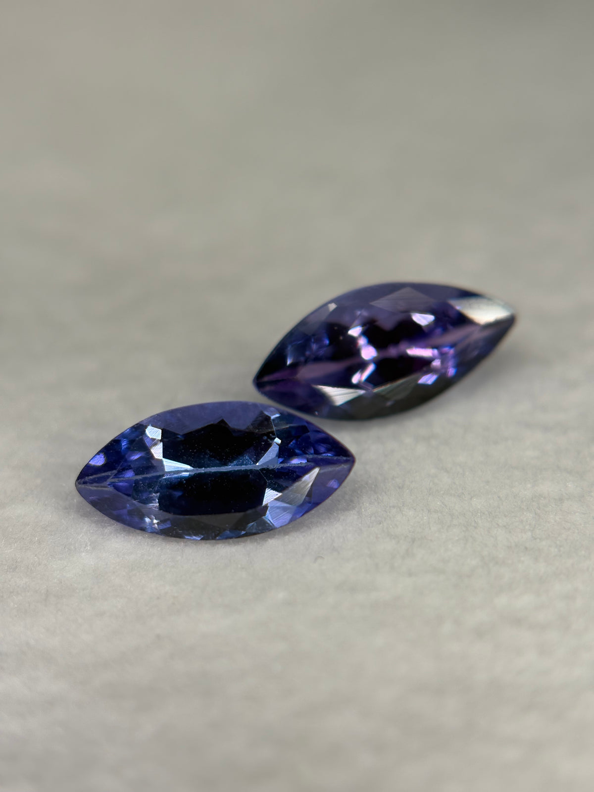 1.75ct Tanzanite Marquise PAIR THAIC1311
