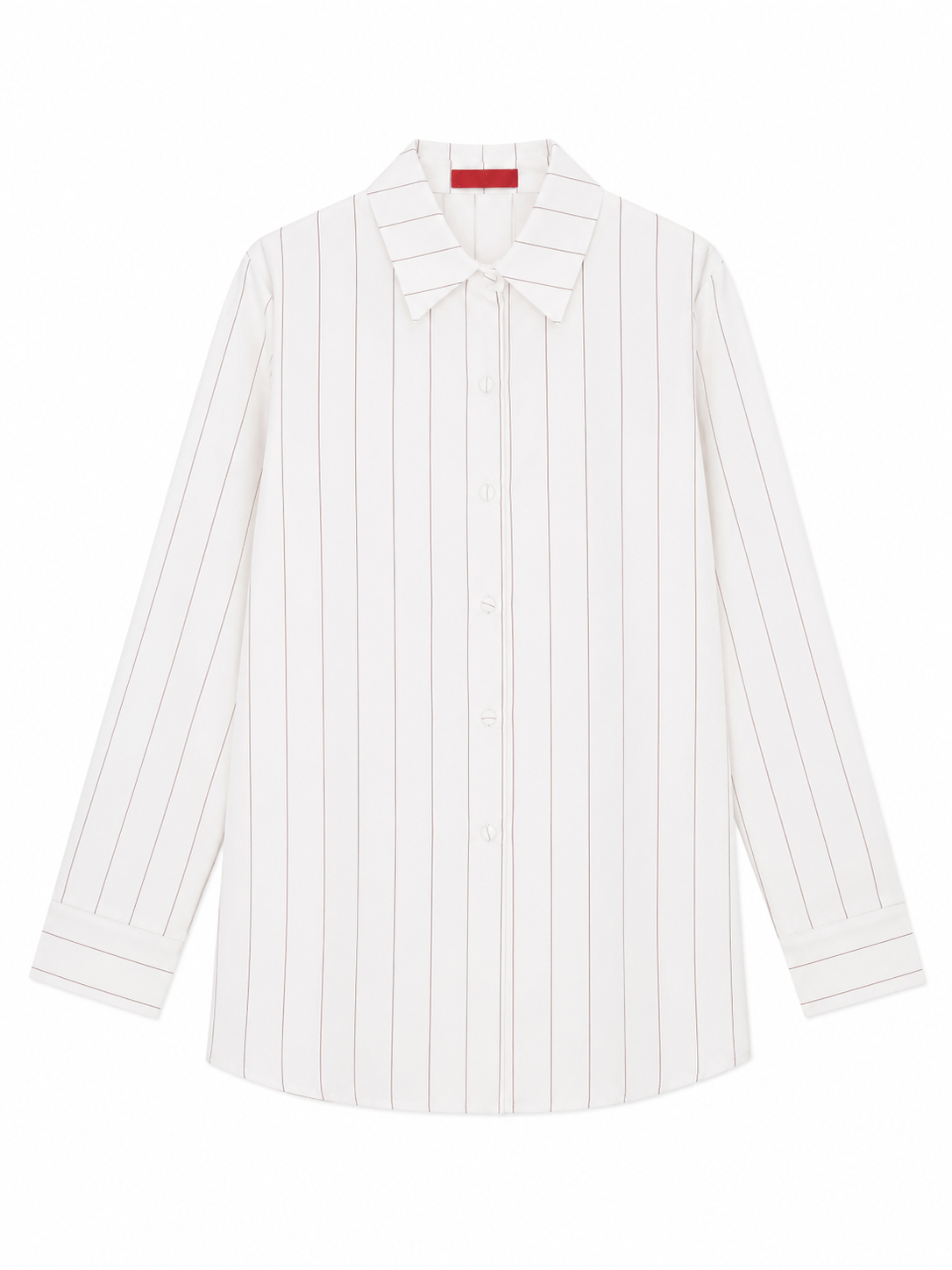 SHIRT JOUBI PINSTRIPES BISCUIT MCL11419