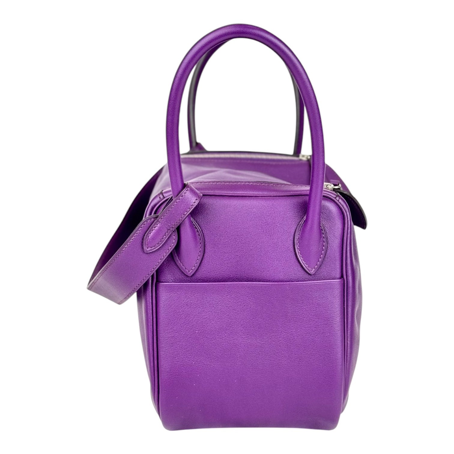 Hermes Lindy 26cm in Purple Swift with PHW