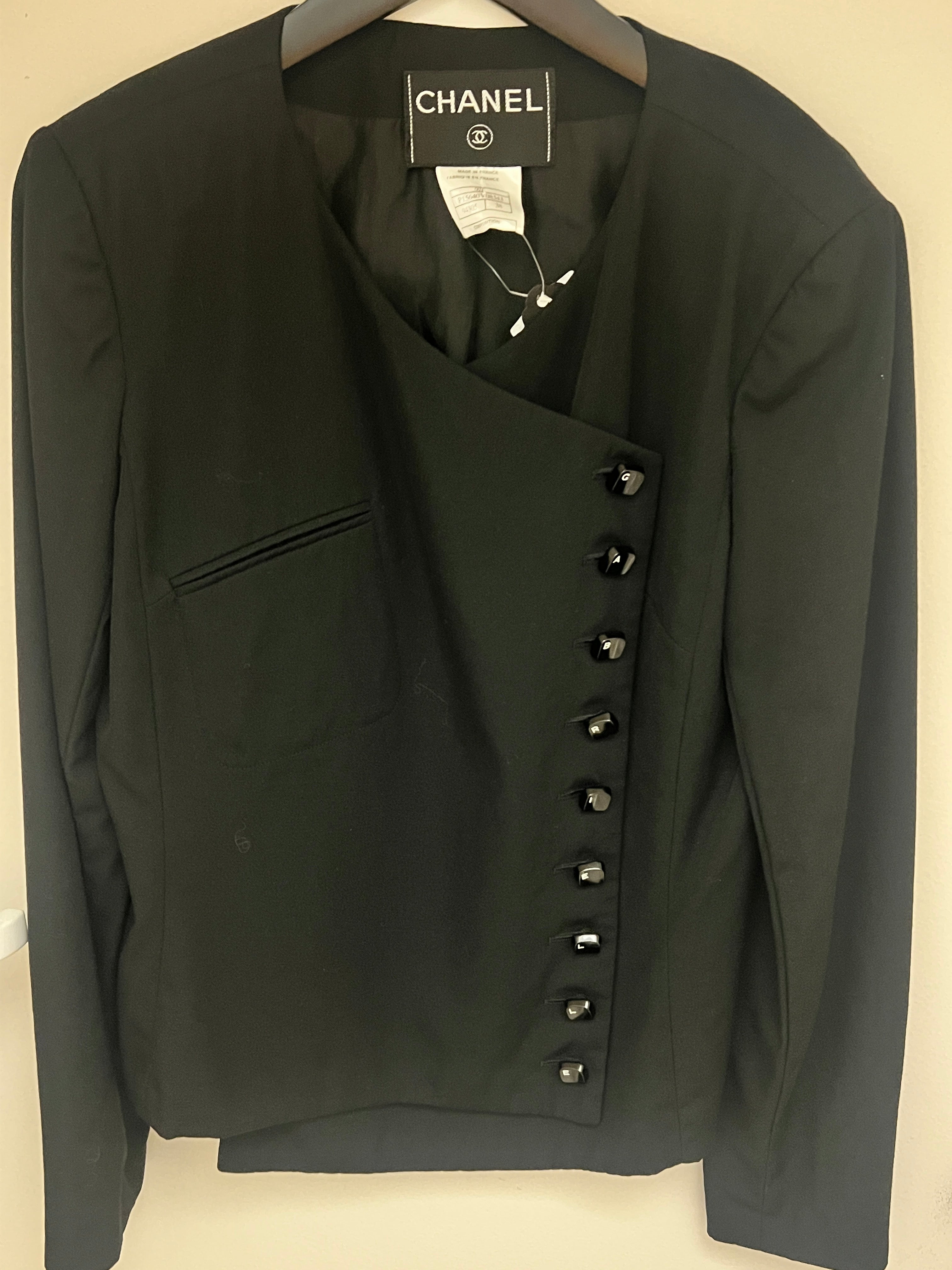 Chanel Gabrielle black jacket AKC1198