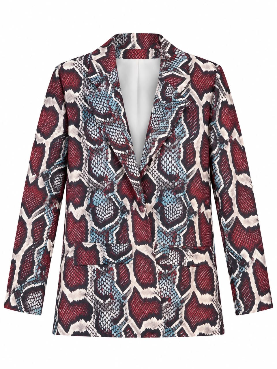 JACKET STINE SNAKE BURGUNDY BLUE MCL13391