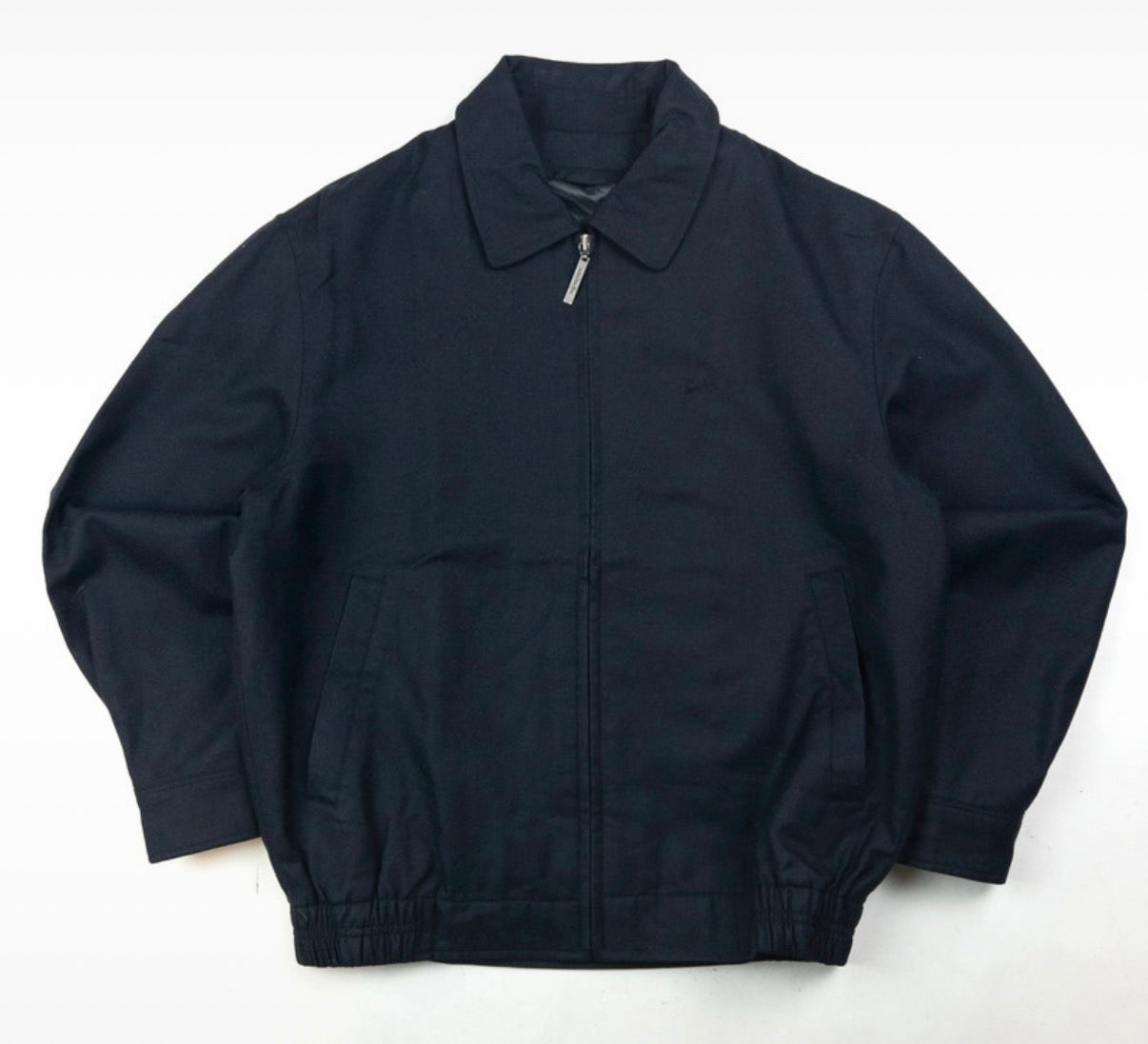 Vintage YSL Yves Saint Laurent Harrington Jacket Size XS Navy/black DBXM0021