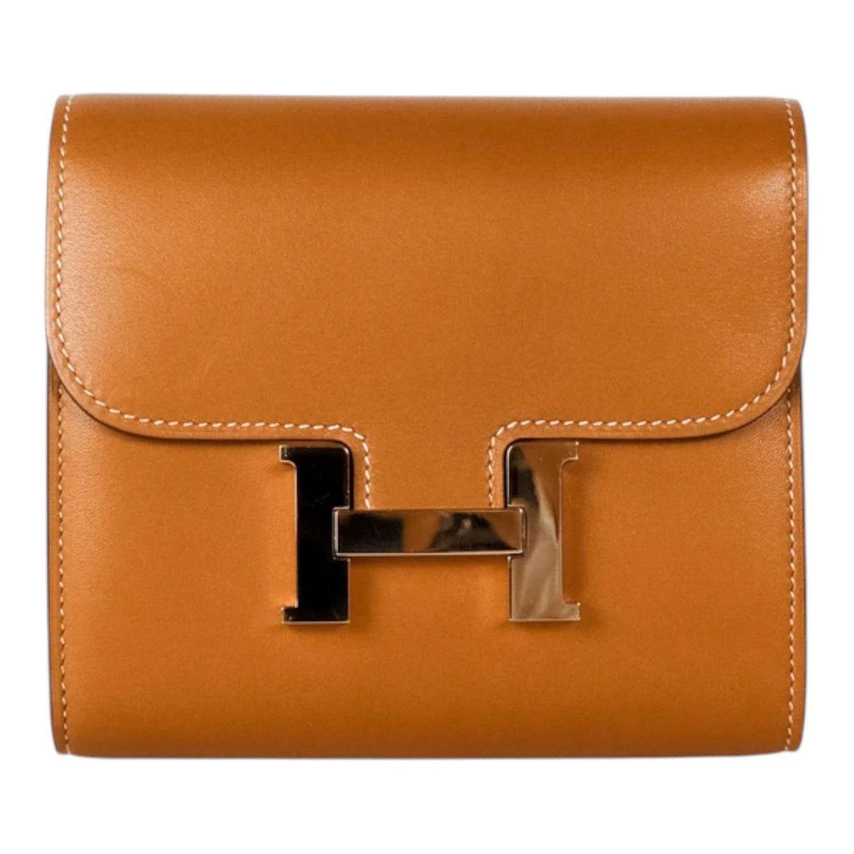 Hermes Constance Slim Gold Wallet - in Box