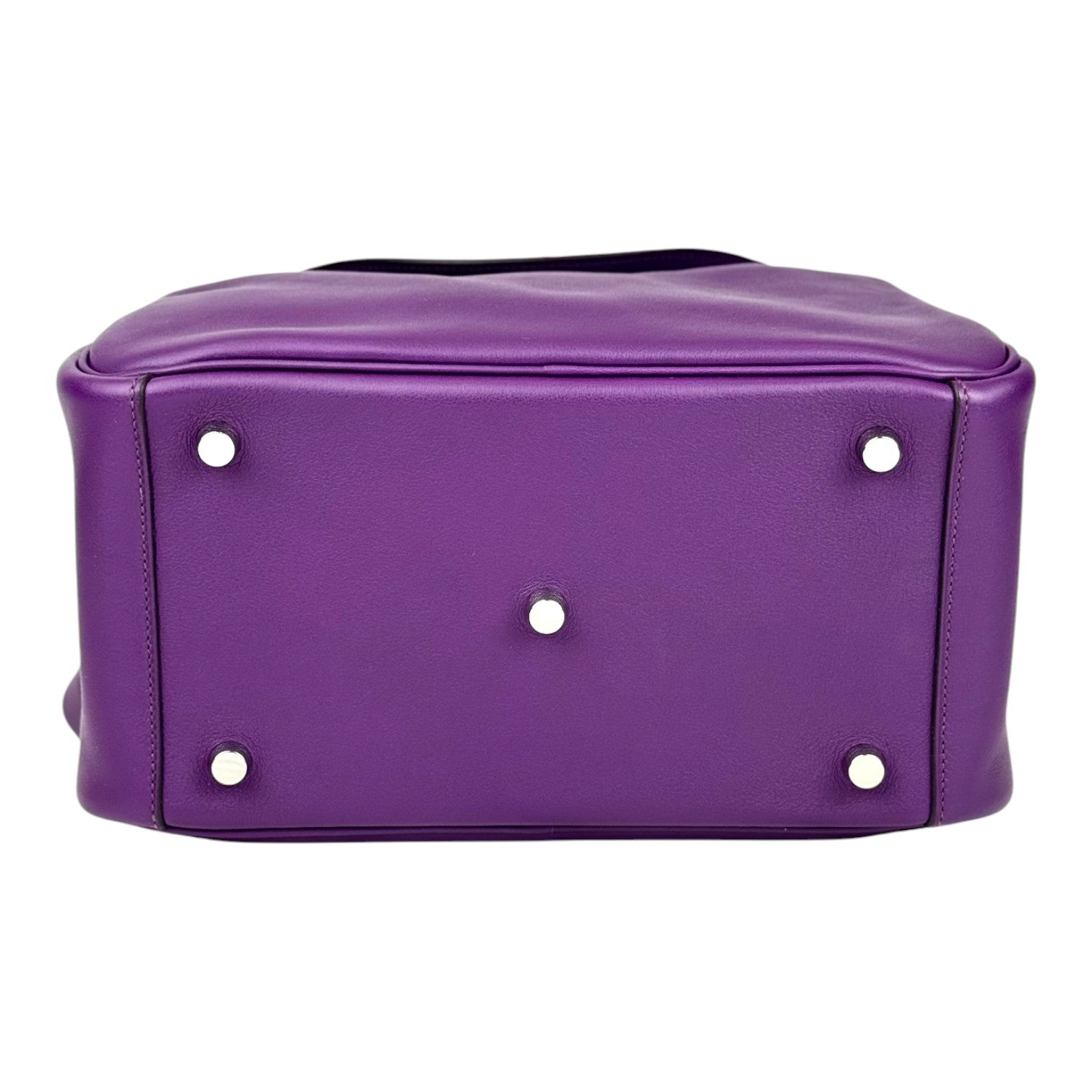 Hermes Lindy 26cm in Purple Swift with PHW