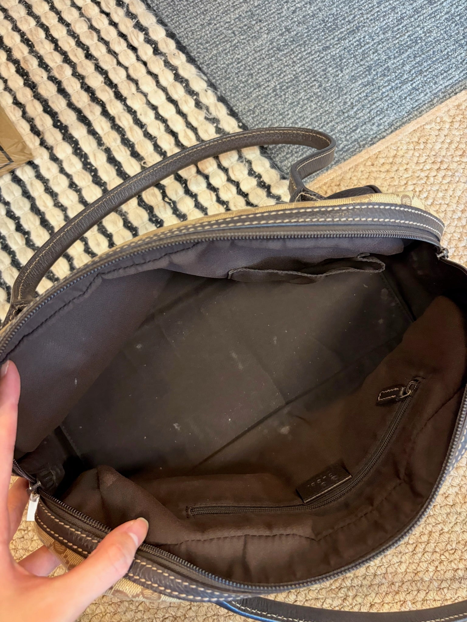 Gucci GG Glossy Boston Handbag