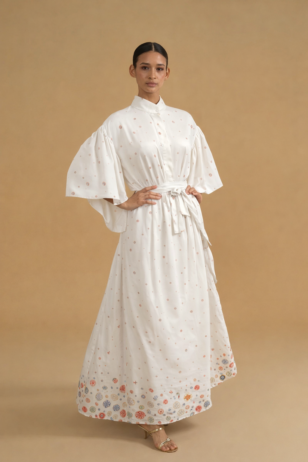 DRESS MIREZ OFF WHITE ONE PIECE NO BESPOKE MCL13244