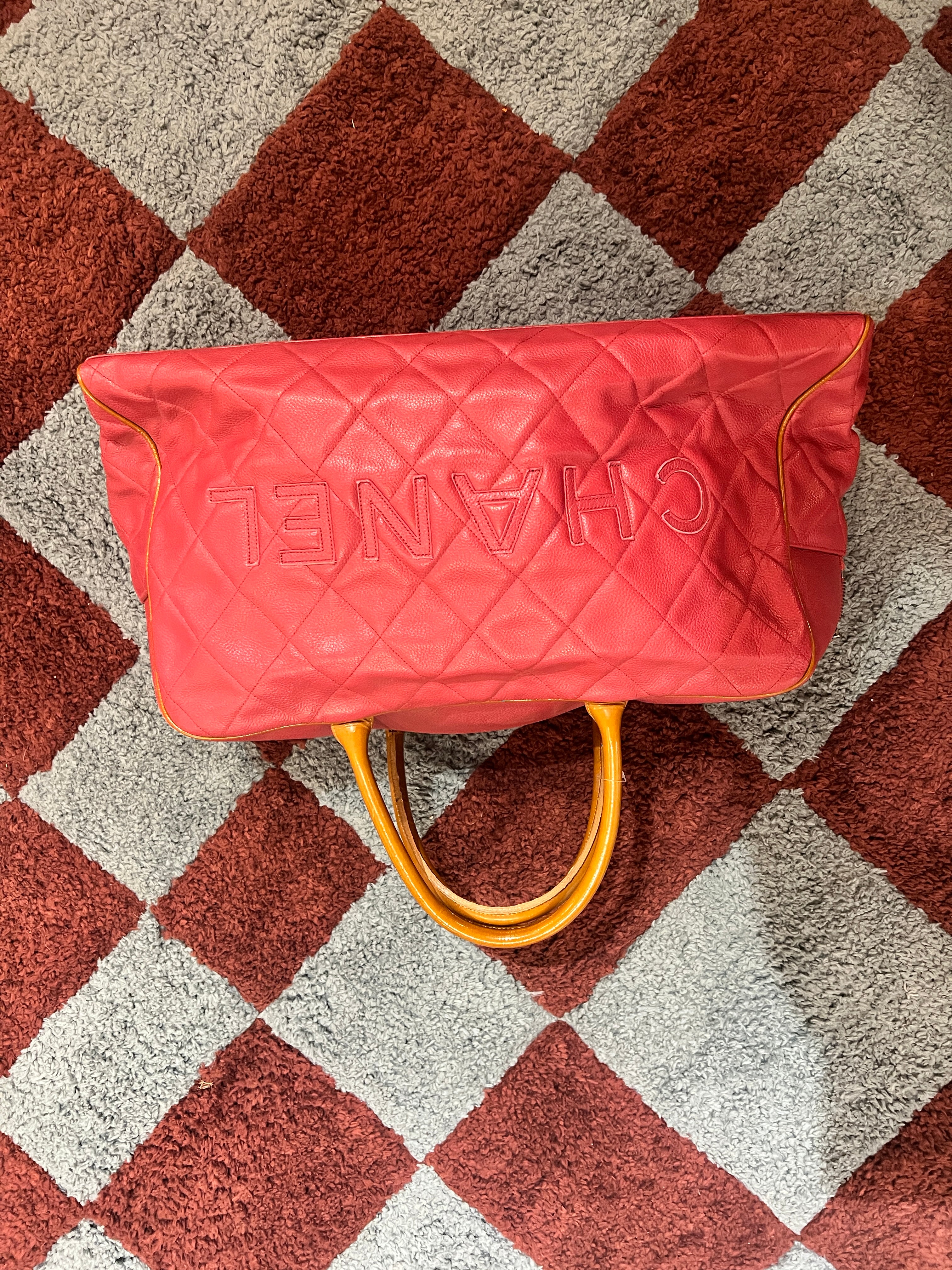 Chanel Vintage Travel bag AKC1530
