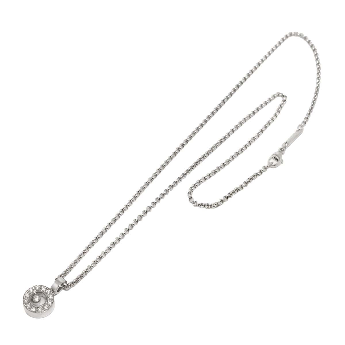 Chopard Happy Diamond Necklace 18K White Gold 750 903173021