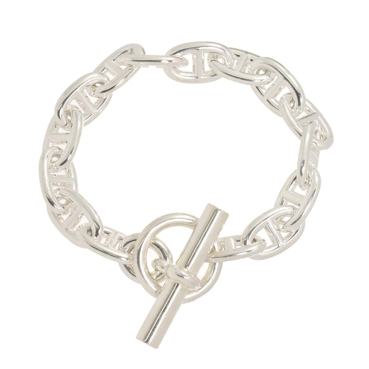 HERMES Chaine dancre MM Bracelet Silver 925 902529980