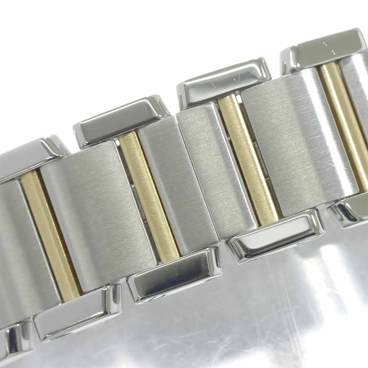 Cartier Tank Francaise SM W51007Q4 750 YG Quartz Cream Dial Ladies 903056376