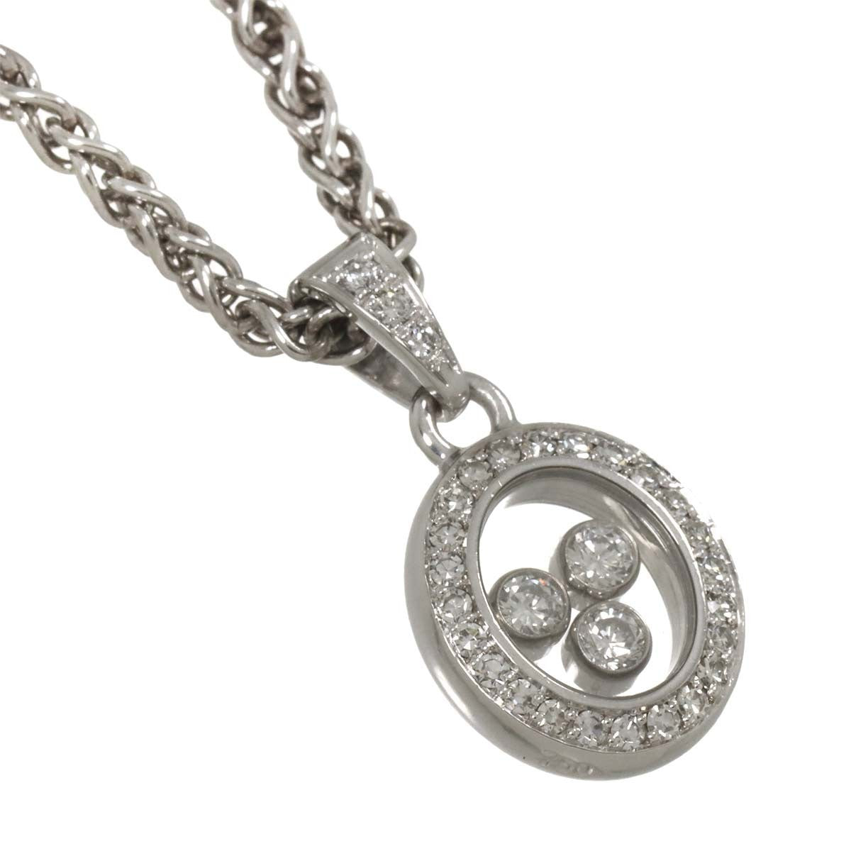 Chopard Happy Diamond Necklace 18K White Gold 750 902904702