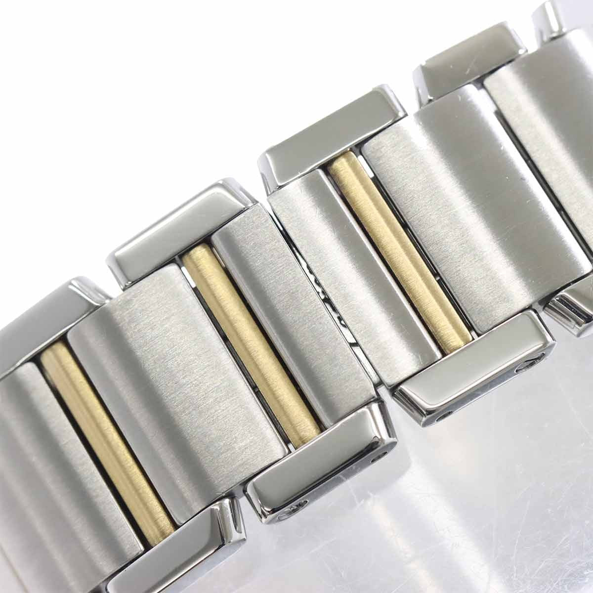 Cartier Tank Francaise MM W51012Q4 Quartz 750 YG Cream Dial Boys 903102006