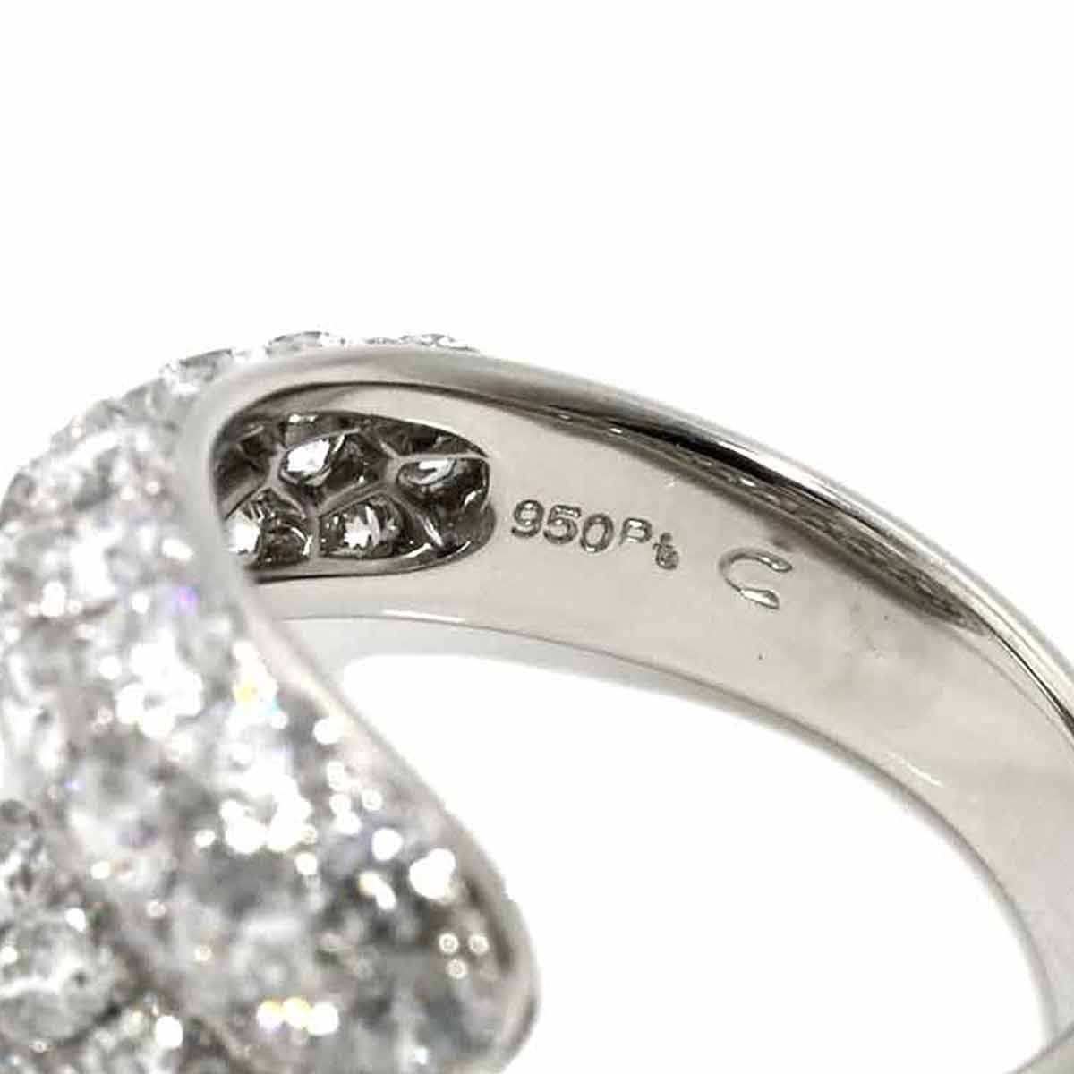 CHAR Diamond 3.18ct Ring Platinum Size4.75-5(US) 903080697