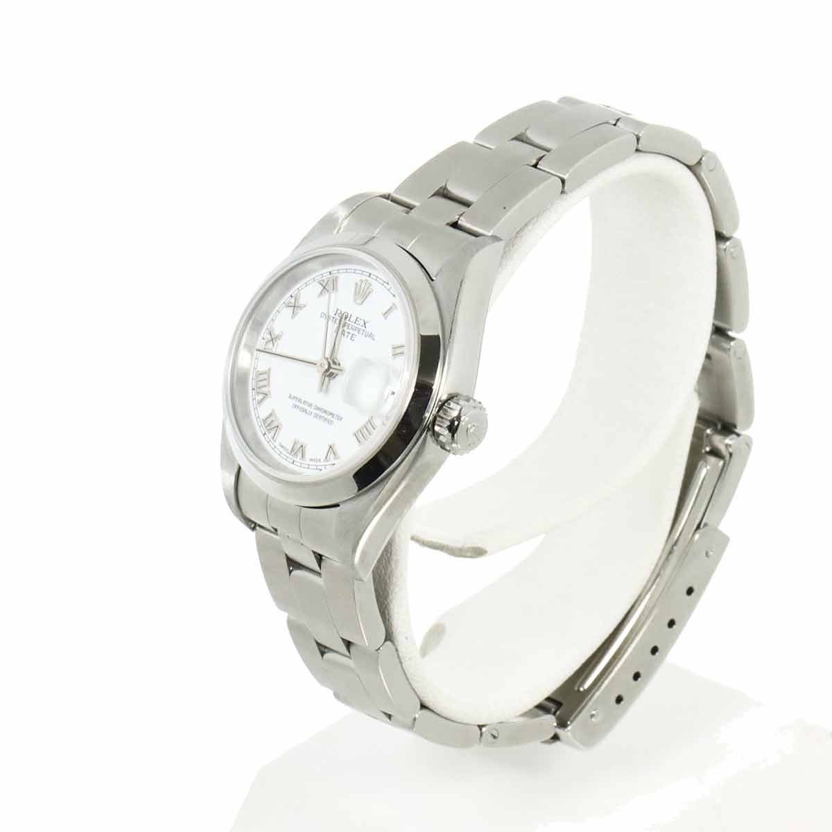 ROLEX Oyster perpetual Date 79160 Serial Y White Dial Ladies Watch 902965961