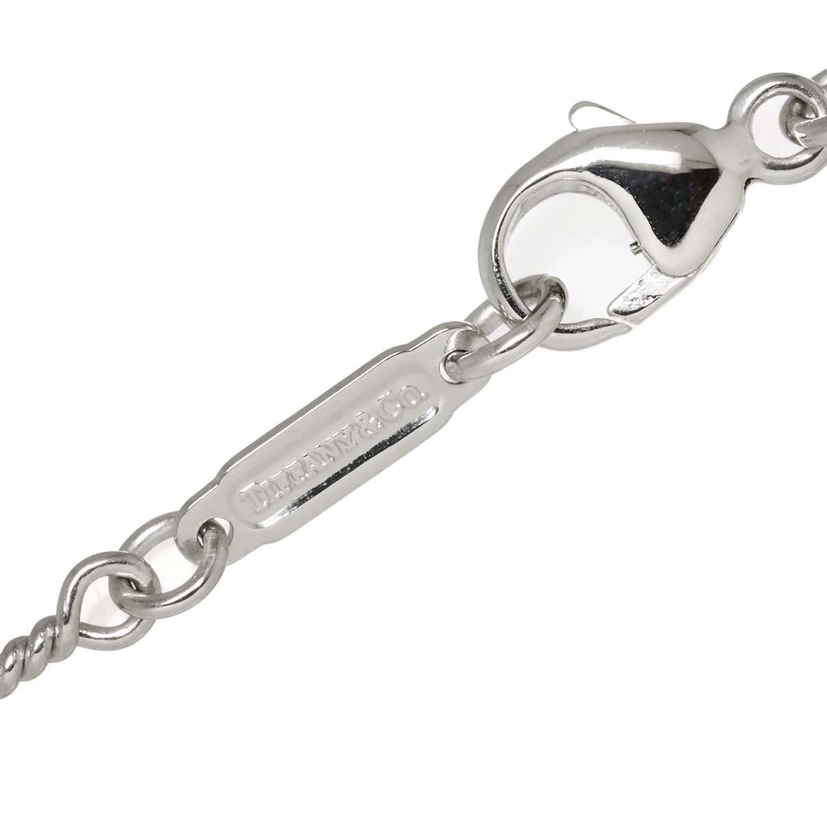 TIFFANY Co. Sentimental Heart Diamond Necklace Platinum 903025794
