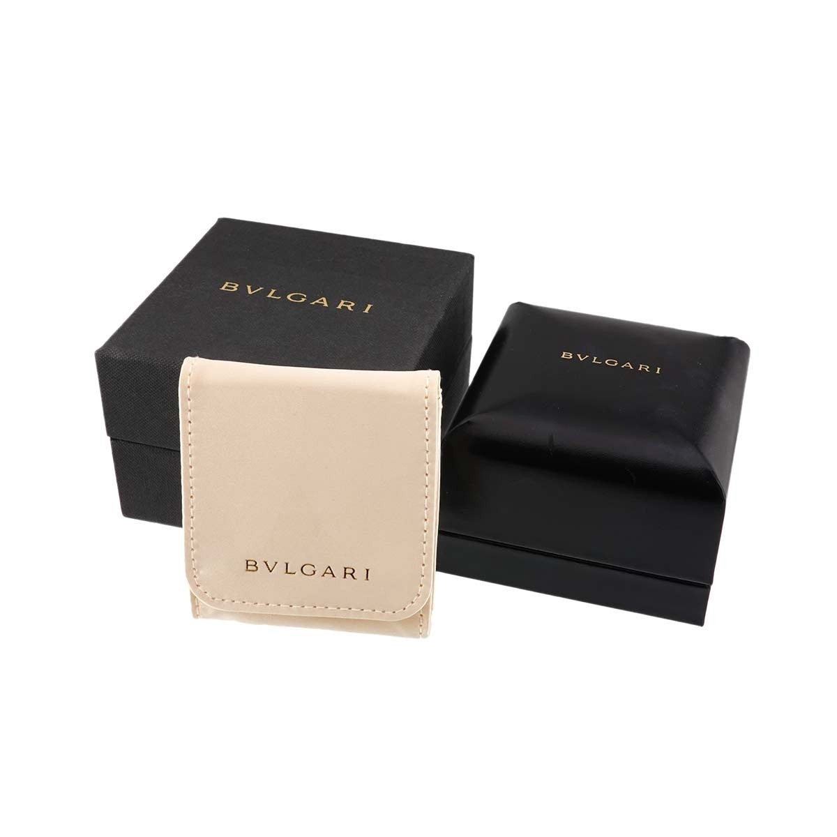 BVLGARI Serpenti Viper Diamond Ring 18K PG 750 sizeML 7.5(US) 902881439