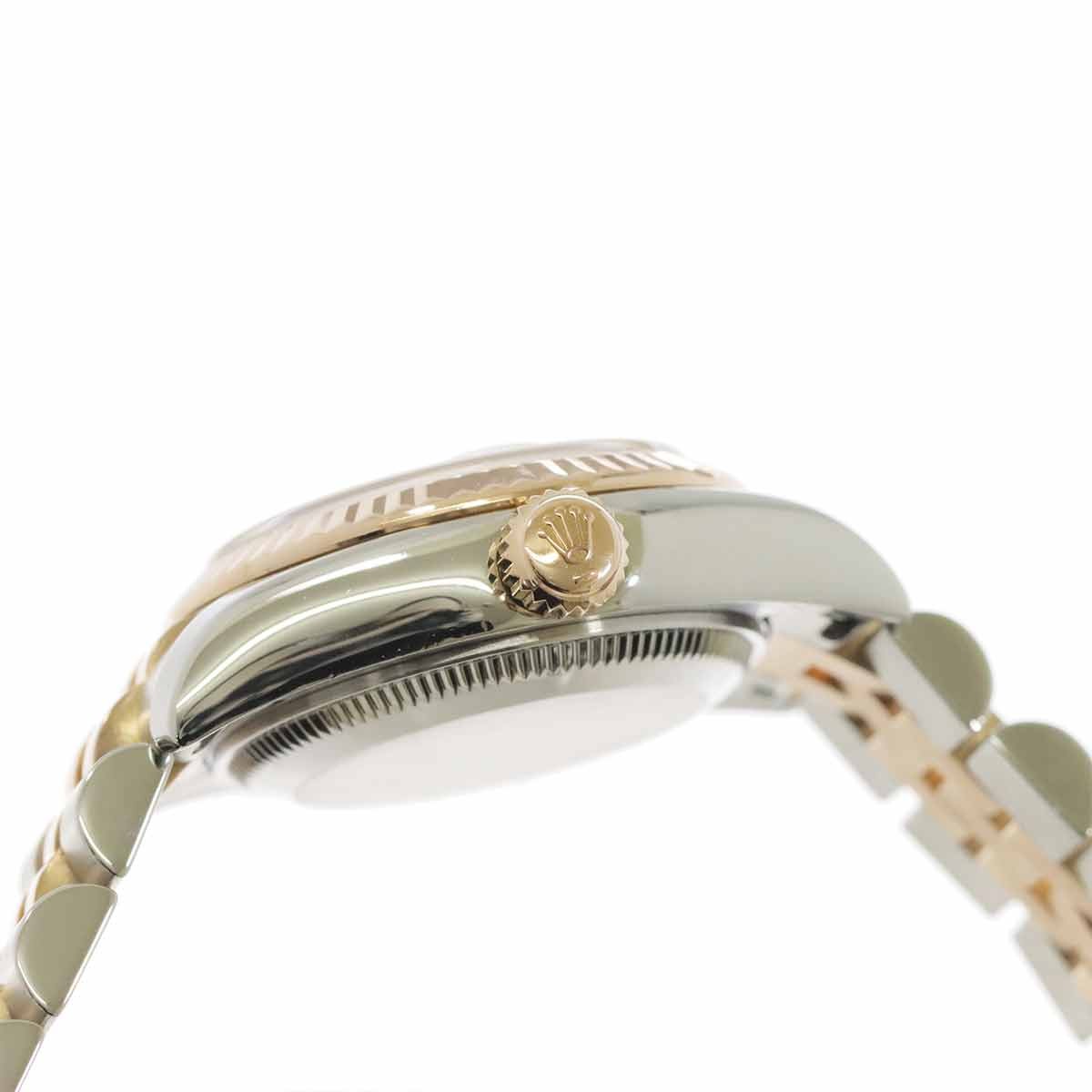 ROLEX Datejust 179171N2BR Serial D 2P Diamond Pink Gold Dust Dial 903016094