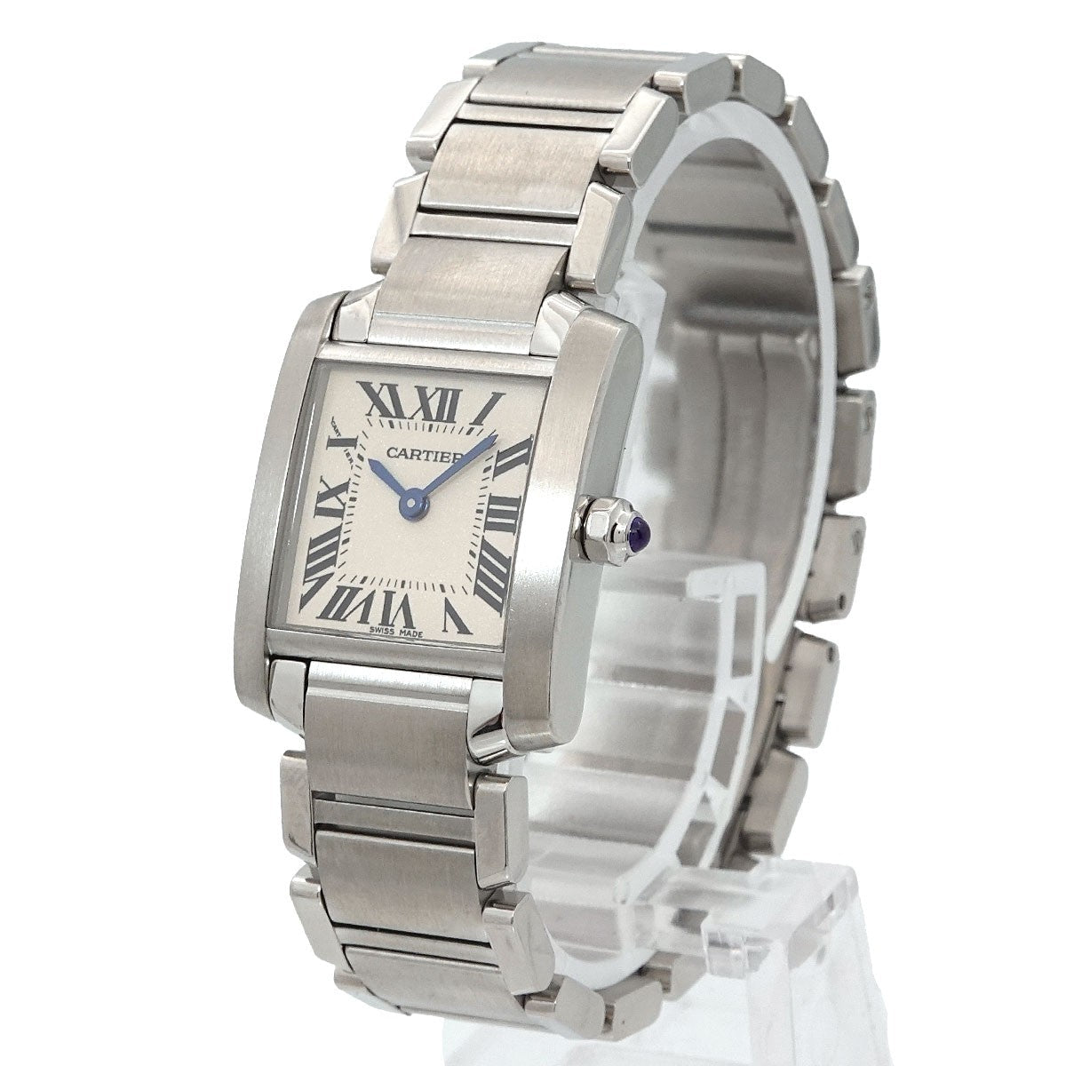 Cartier Tank Francaise SM W51008Q3 Quartz Cream Dial Ladies Watch 903059301