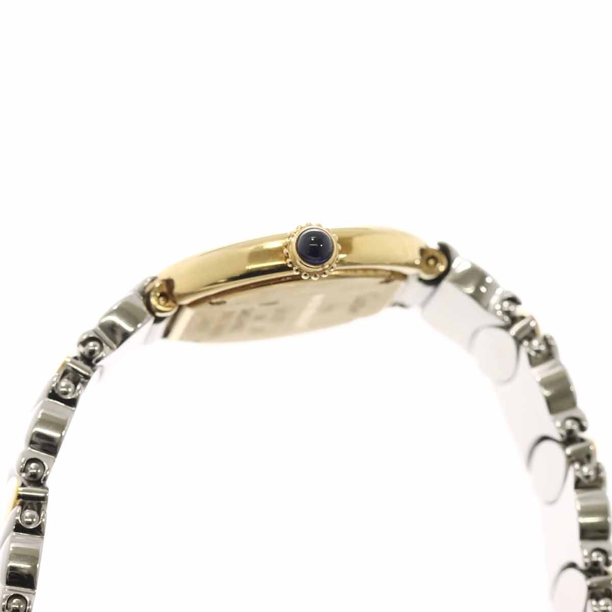 Cartier Colisee W40001F2 Quartz 750 YG Cream Ladies Watch 903148355