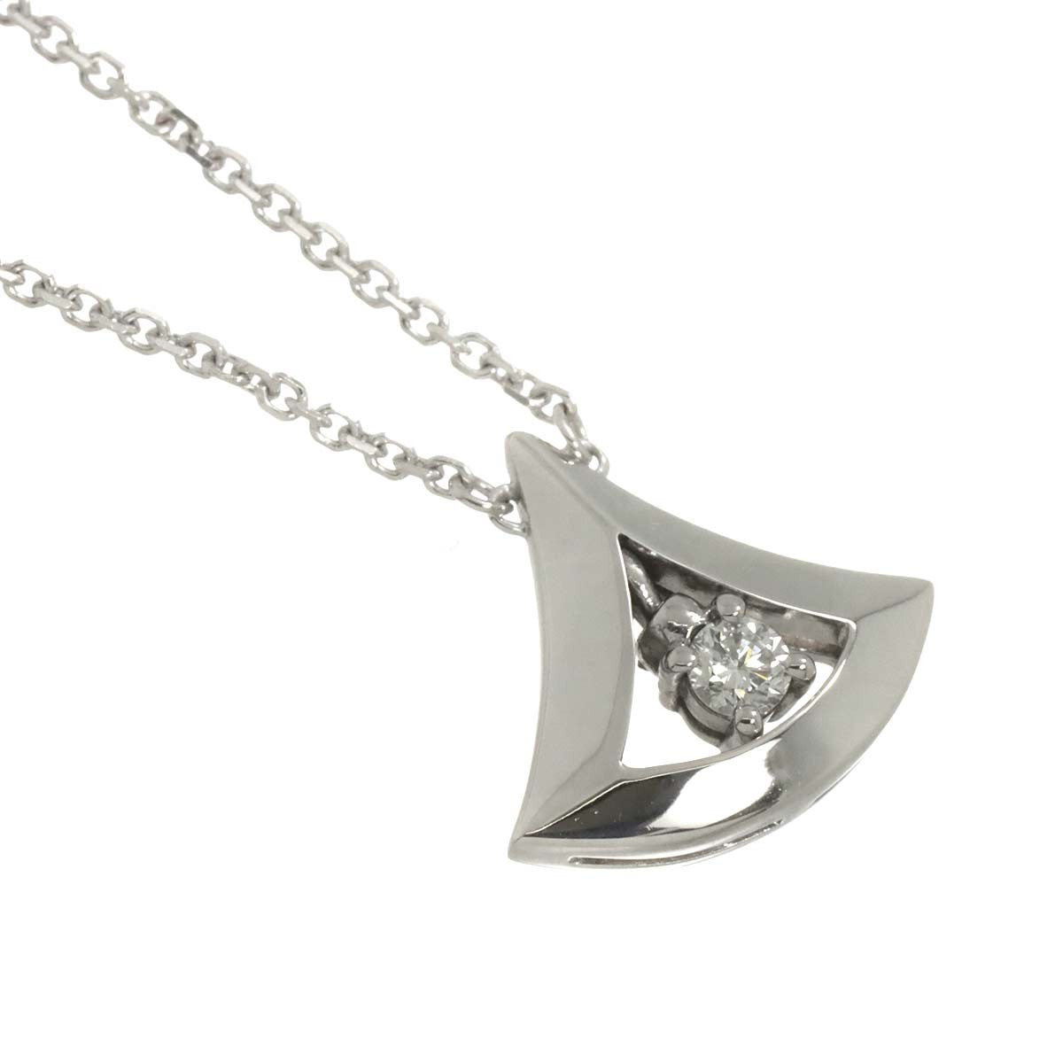 BVLGARI Diva Dream Diamond Necklace 18K White Gold 750 902903792