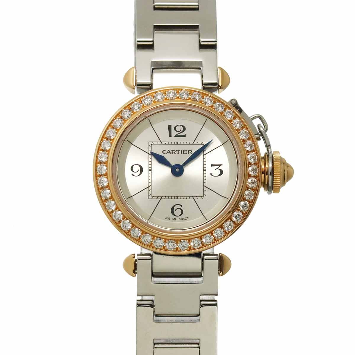 Cartier Miss Pasha WJ124021 Quartz Silver Dial Ladies Wrist Watch 903152500