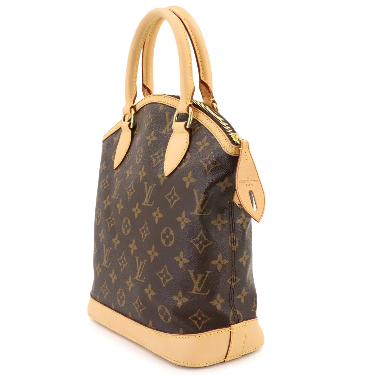 LOUIS VUITTON Monogram Lock it Hand Bag Brown M40102 903005993