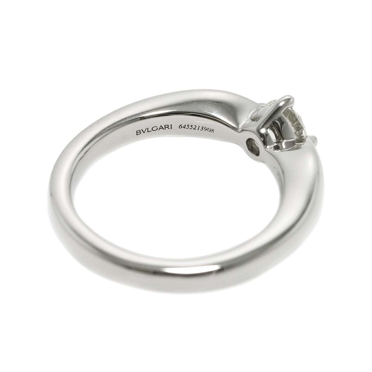 BVLGARI Diamond 0.30ct H/VS1/VG Ring Platinum size4-4.5(US) 902911502