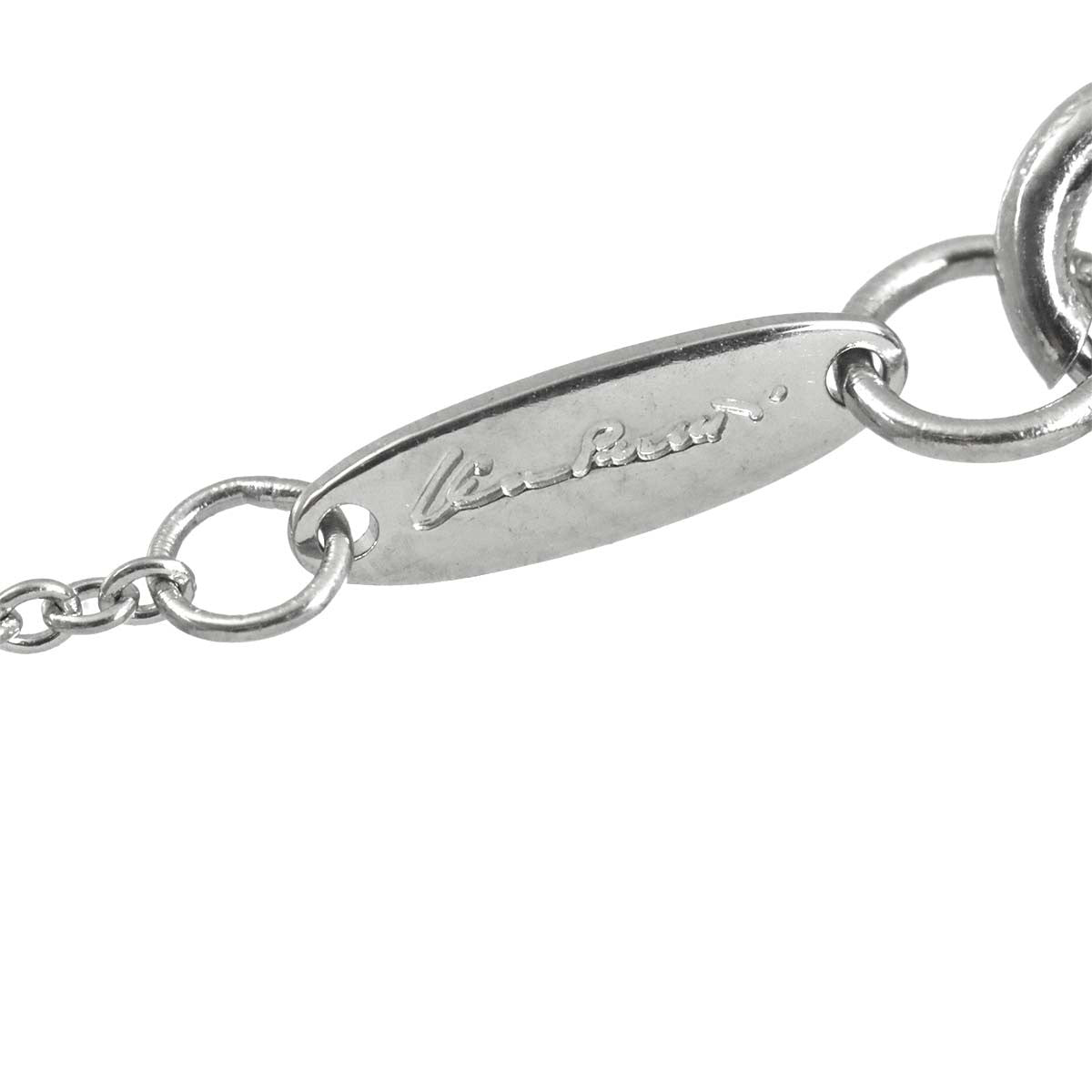 TIFFANY Co. Open Heart Necklace Platinum 903257616