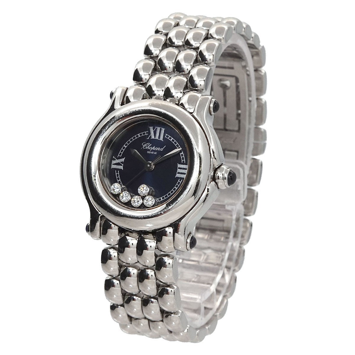 Chopard Happy Sport 27/8250-23 5P Diamond Black Dial Leadies Watch 903051481