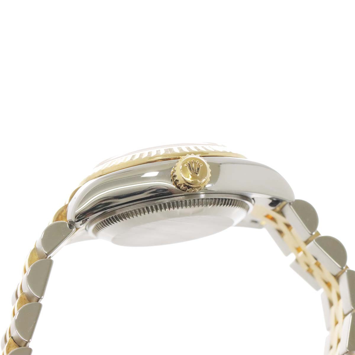 ROLEX Datejust 179173G Serial Z 750 YG 10P Diamond Gold Dial Ladies 902990464