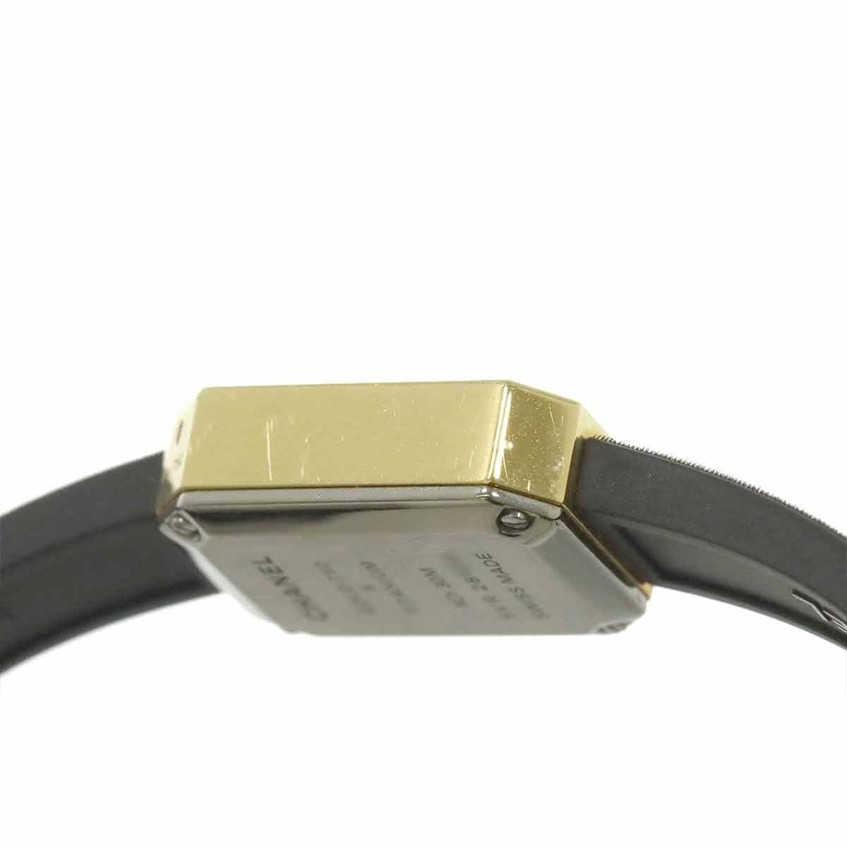 CHANEL Premiere Velvet H6126 Quartz Diamond K18YG Silver Dial Ladies 903449697