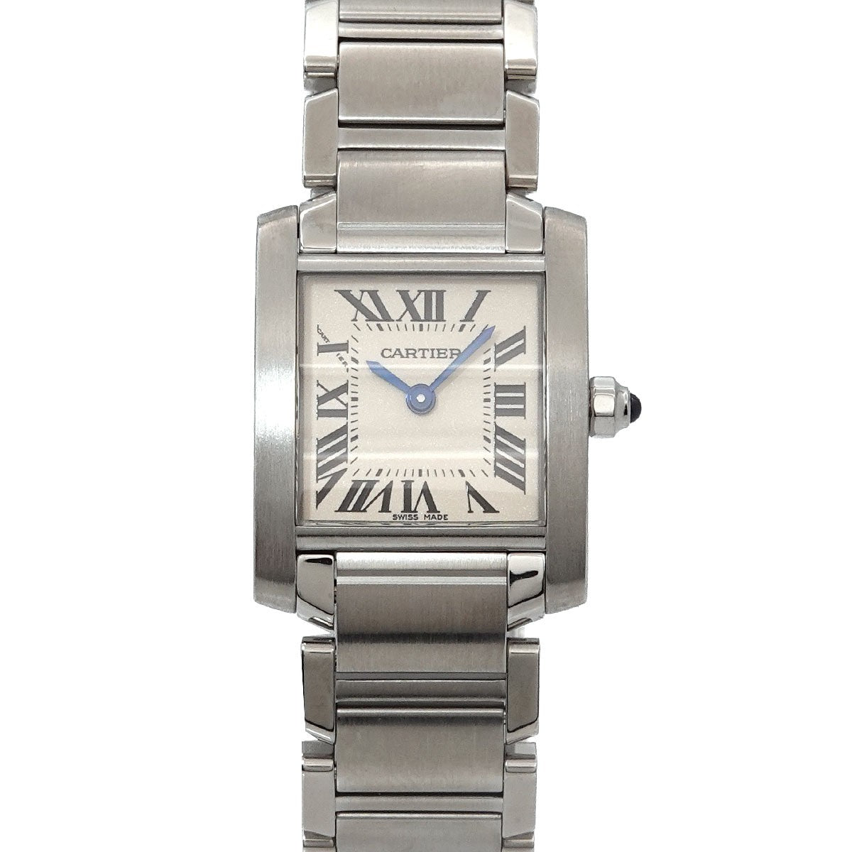 Cartier Tank Francaise SM W51008Q3 Quartz Cream Dial Ladies Watch 903059300