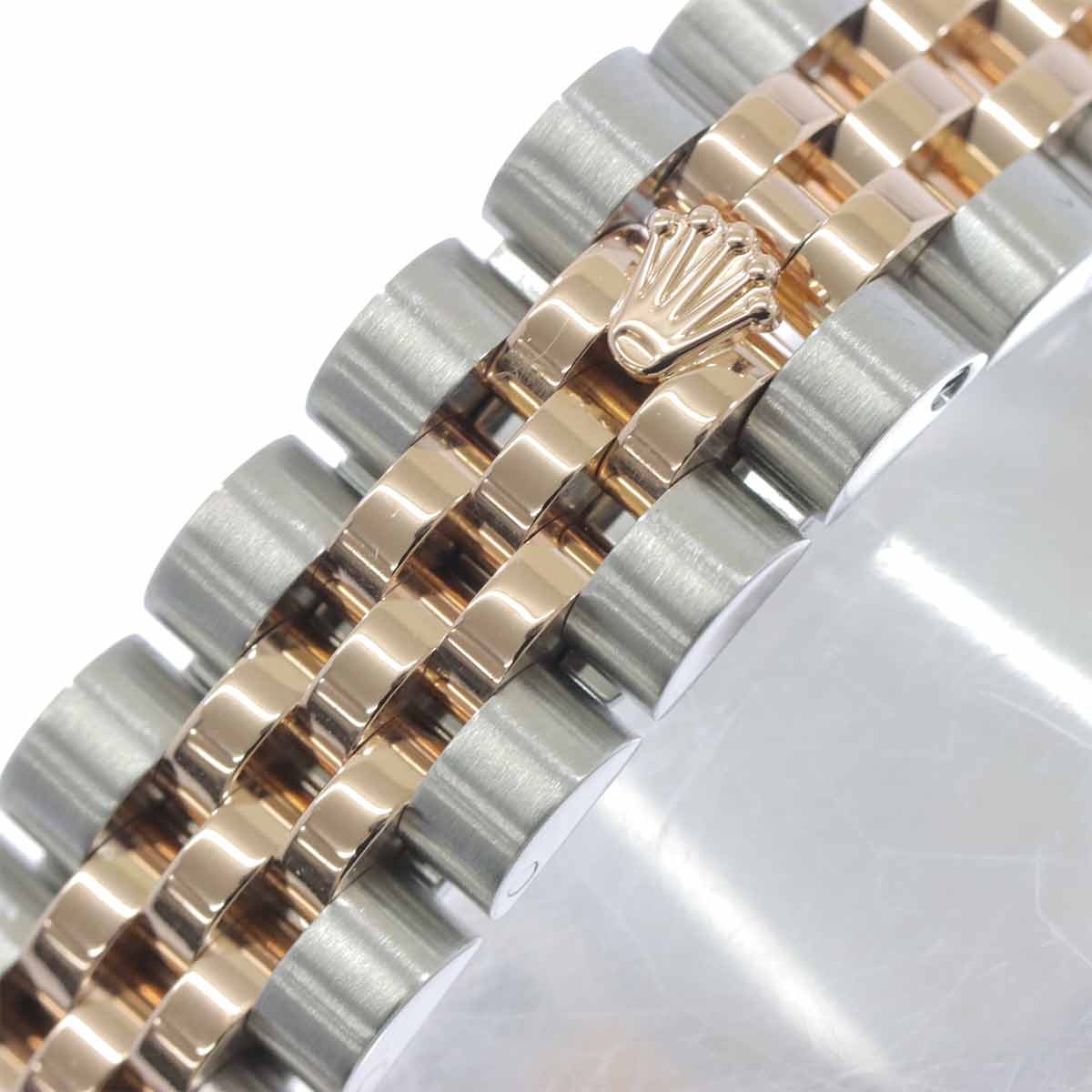 ROLEX Datejust 179171N2BR Serial D 2P Diamond Pink Gold Dust Dial 903016095