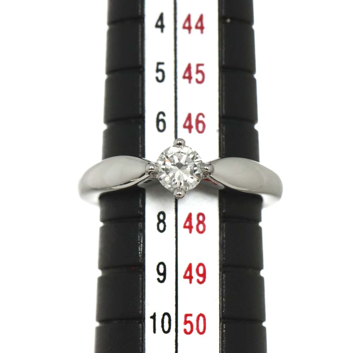 BVLGARI Diamond 0.30ct H/VS1/VG Ring Platinum size4-4.5(US) 902911506