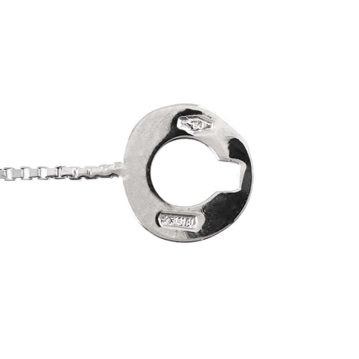 DAMIANI Diamond Cross Necklace 18K WG 750 903104686