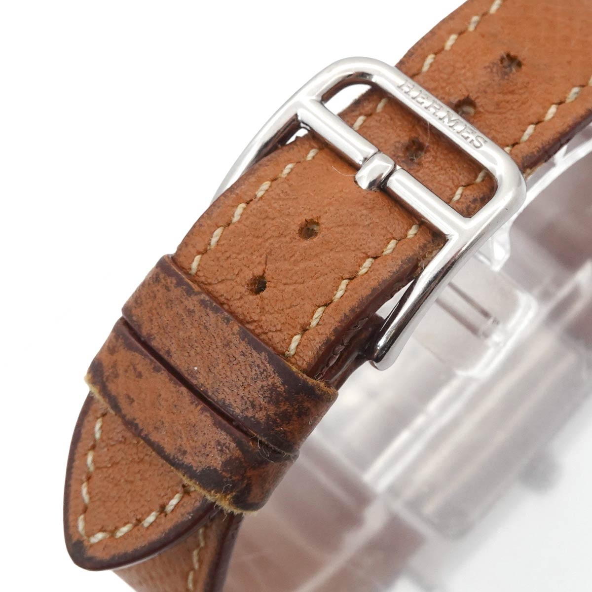 HERMES H Watch HH1.210 Quartz Silver Dial Ladies Watch 903220427