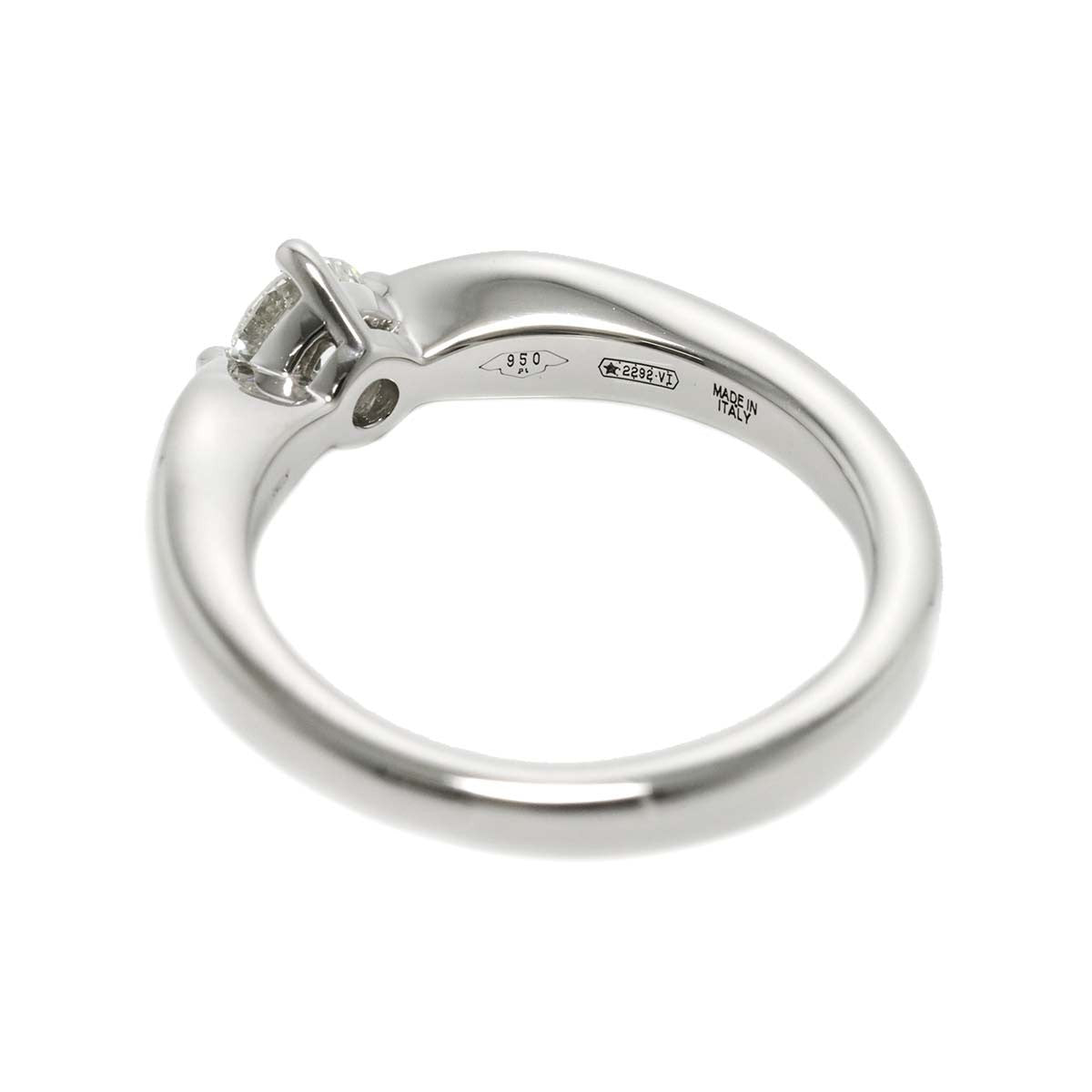BVLGARI Diamond 0.30ct H/VS1/VG Ring Platinum size4-4.5(US) 902911503