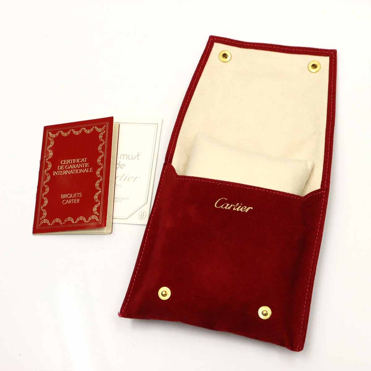 Cartier Colisee W40001F2 Quartz 750 YG Cream Ladies Watch 903148351