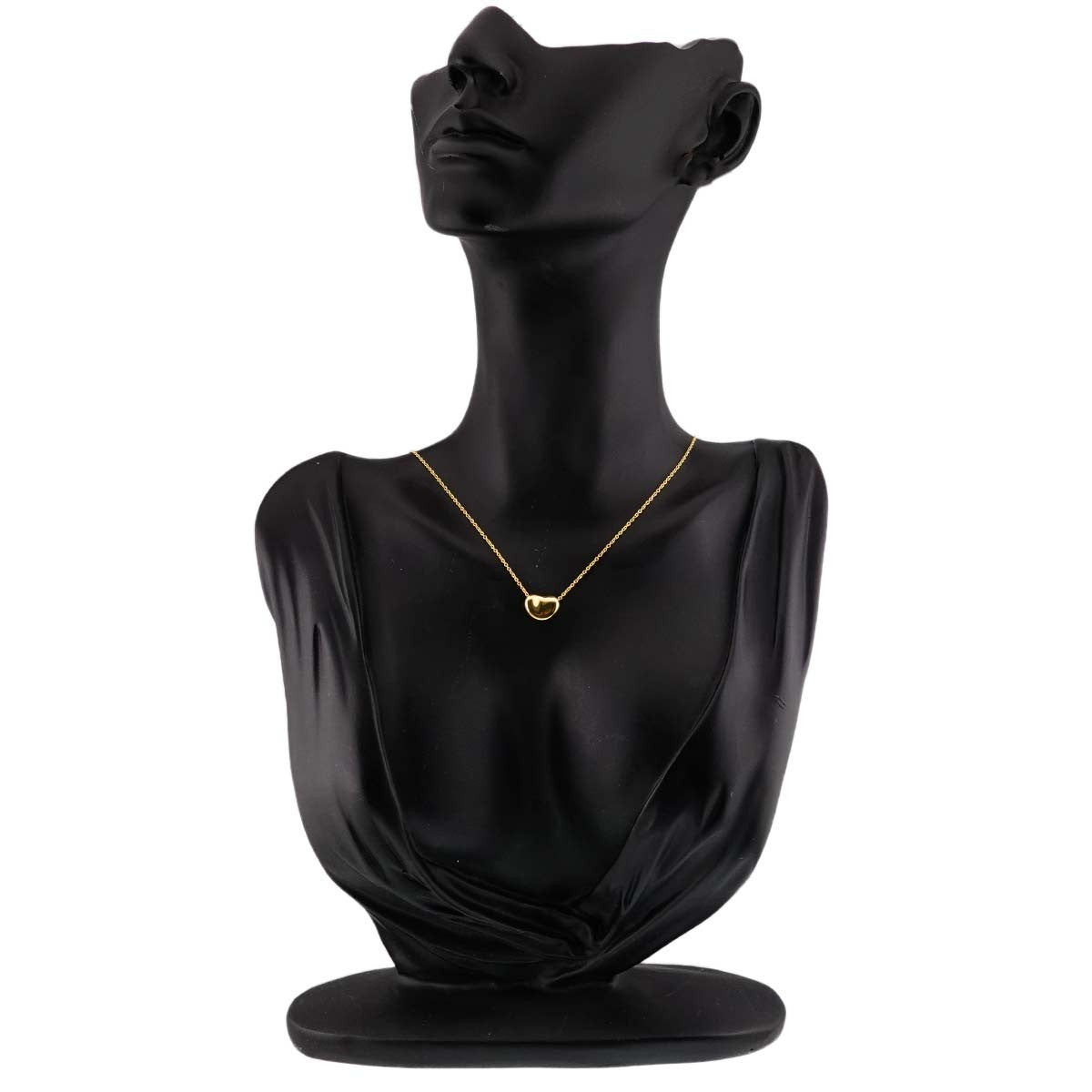 TIFFANY Co. Bean Necklace 18K Yellow Gold 750 903244996